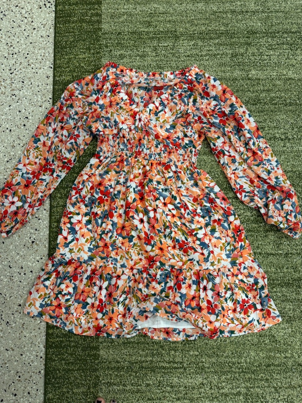 ‼️NWOT‼️ Dokotoo boho floral long sleeve dress - Picture 4 of 6